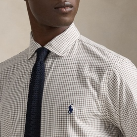 Polo Player Logo Plaid Shirt