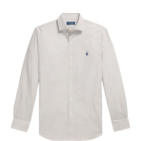 Polo Player Logo Plaid Shirt