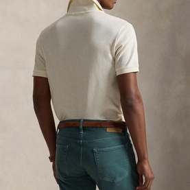 Pony Logo Standard Textured Polo Shirt