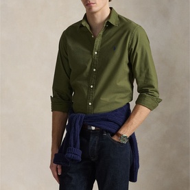 Polo Pony Garment-Dyed Oxford Shirt