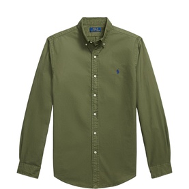 Polo Pony Garment-Dyed Oxford Shirt