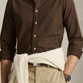 Polo Pony Garment-Dyed Oxford Shirt