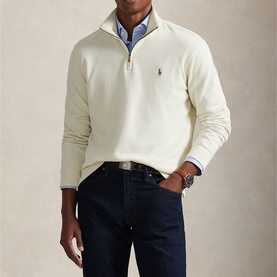 Polo Player Logo Half-Zip Sweatshirt