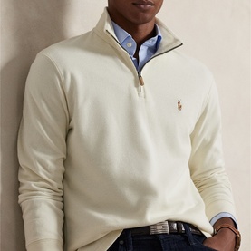 Polo Player Logo Half-Zip Sweatshirt