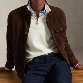 Polo Player Logo Half-Zip Sweatshirt