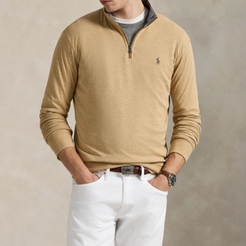 Quarter-Zip Pullover Sweatshirt
