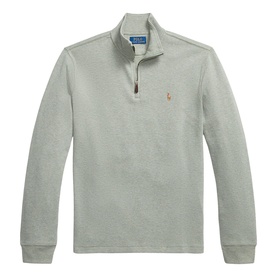 Polo Pony Estate-Rib Quarter-Zip Sweatshirt