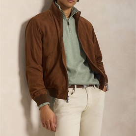 Polo Pony Estate-Rib Quarter-Zip Sweatshirt