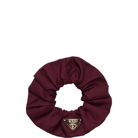 Re-Nylon Logo Scrunchie
