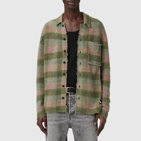 Adler Check Cardigan