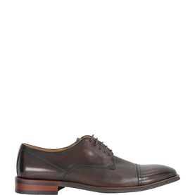 Stones Leather Toe Cap Derby Shoes
