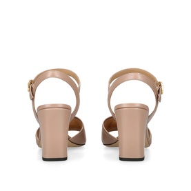 V Logo Signature 75 Heeled Sandals