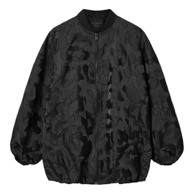 Bayse Leopard Bomber Jacket