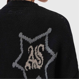 Hester Graphic Logo Knitted Cardigan