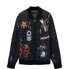 Meller Graphic Cardigan