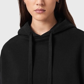 Nia Lace Pleat Detail Hoodie