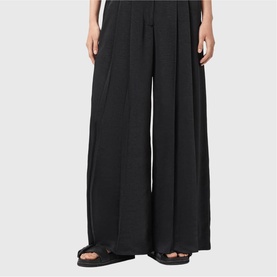 Poppy Satin Wide Leg Trousers