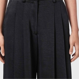 Poppy Satin Wide Leg Trousers