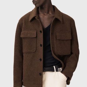 Cayson Logo Shirt Jacket