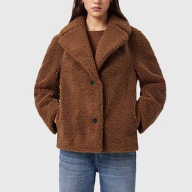 Eddie Oversized Faux Teddy Coat