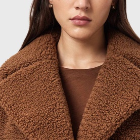 Eddie Oversized Faux Teddy Coat