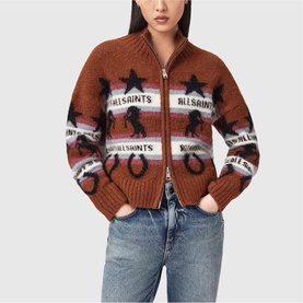 Epona Logo Zip Cardigan