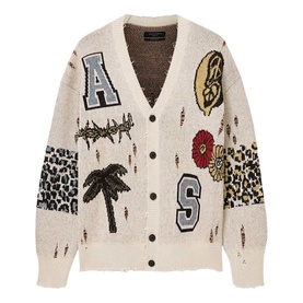 Foxx Graphic Cardigan
