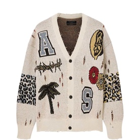 Foxx Graphic Cardigan