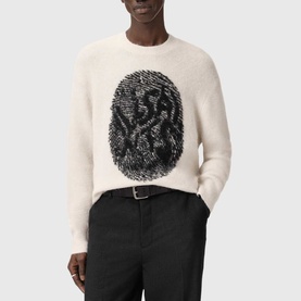 Ridges Brushed Knitted Sweater