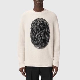 Ridges Brushed Knitted Sweater