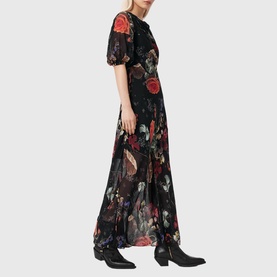 Tiwa Floral Fitted Dress