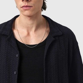 Trace Textured Open Stitch Shirt