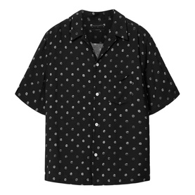 Upton Printed Cropped Casual Shirt