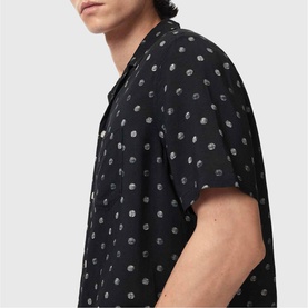 Upton Printed Cropped Casual Shirt