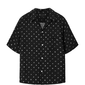 Upton Printed Cropped Casual Shirt