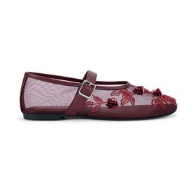 Nancy Embellished Mary Jane Flats