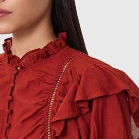 Lima Ruffle Top