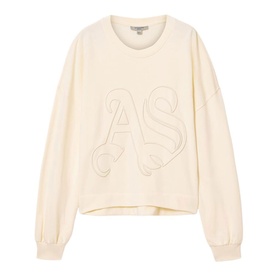 Lila Embossed Sweatshirt