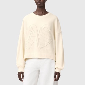 Lila Embossed Sweatshirt