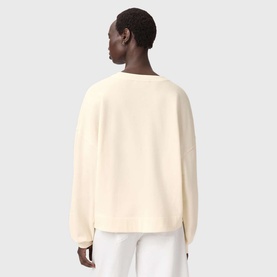 Lila Embossed Sweatshirt