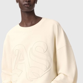 Lila Embossed Sweatshirt