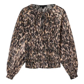 Cern Leopard Blouse