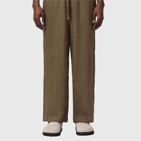 Sharp Drawstring Casual Trousers