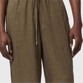Sharp Drawstring Casual Trousers