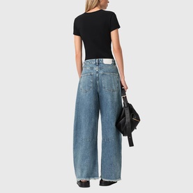 Payton High-Rise Ankle Barrel Leg Jeans