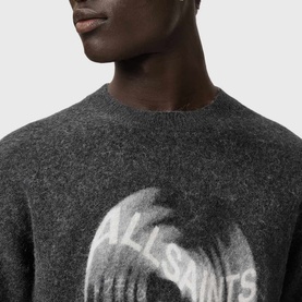 Spinnin Graphic Knit Sweater