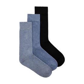 Three-Pack Adan Ramskull Logo Socks