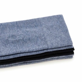 Three-Pack Adan Ramskull Logo Socks