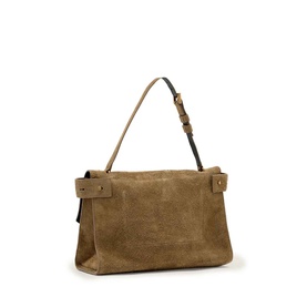 Ursa Suede Satchel Shoulder Bag