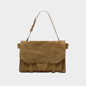 Ursa Suede Satchel Shoulder Bag